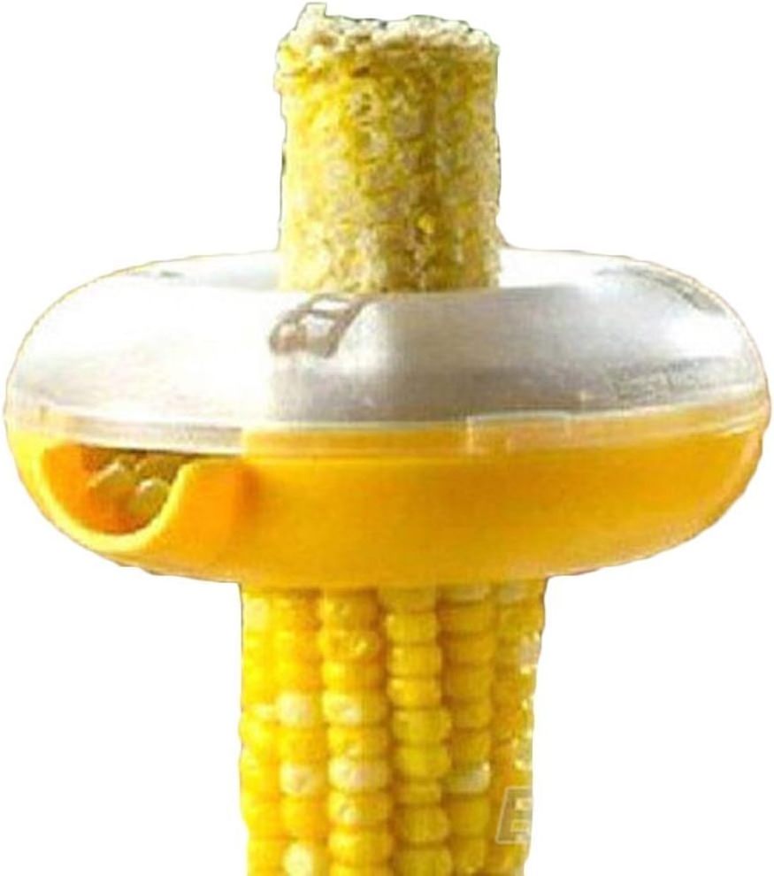 Kitchen Accessories Easy Corn Stripper Remove Tool Corn Cutter Peeler Thresher Stripper Set Tools