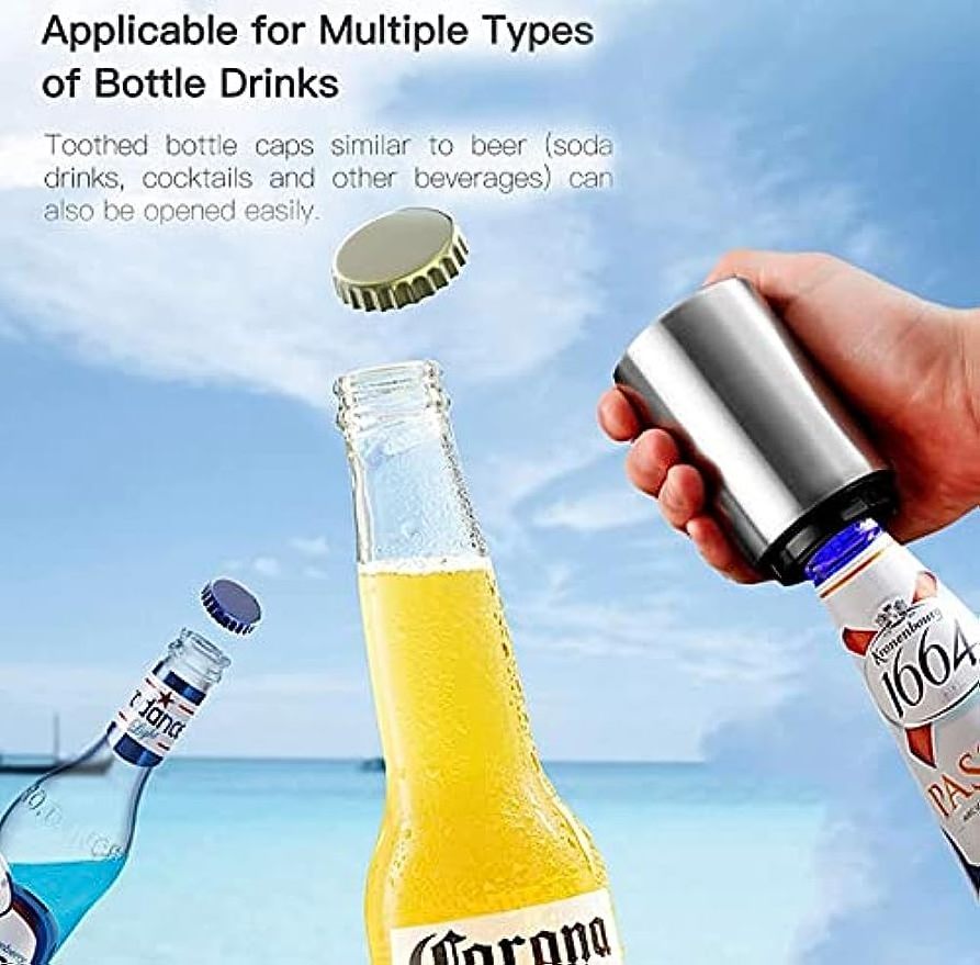 Promotion Stainless Steel Bottle Opener Gun Keychain Bottle Opener Custom Logo Beer Bottle Opener Magnetic automatic