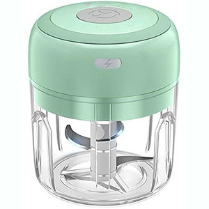 wireless mini electric food chopper garlic mincer USB vegetable slicer