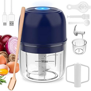 Click Control 250Ml AS Cup Kitchen Garlic Vegetable Meat Usb Wireless Mini Electric Food Chopper