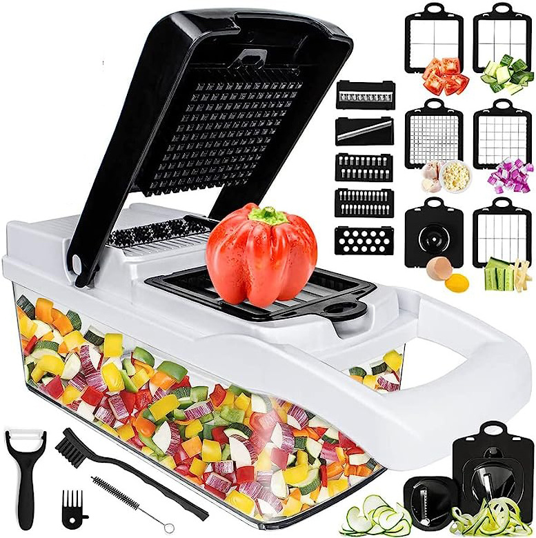 Hand Multifunction Fruit & Vegetable Tools Kitchen Vegetable Grater Cutter Slicer Hand Held Vegetable Chopper