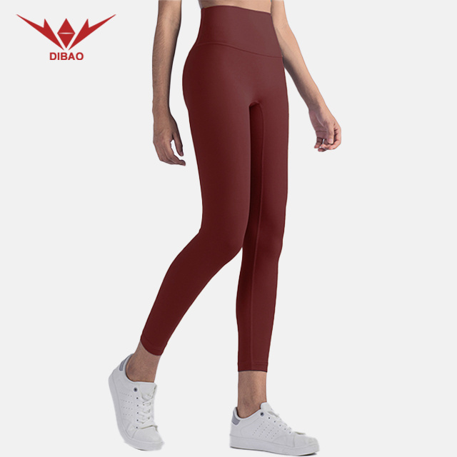 Soft Stretchy Fitness Ladies Workout Yoga Leggings No Camel Toe High Waist Women Yoga Pants 2022 Hot Selling Solid Color LOW MOQ