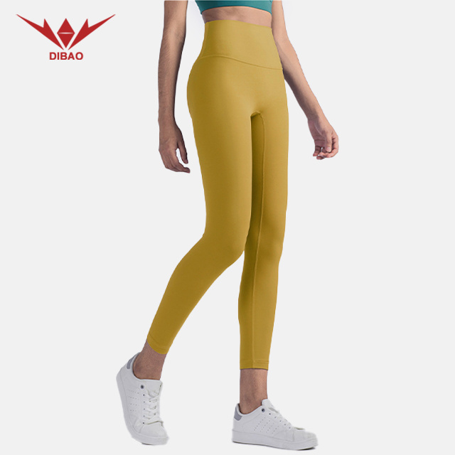 Soft Stretchy Fitness Ladies Workout Yoga Leggings No Camel Toe High Waist Women Yoga Pants 2022 Hot Selling Solid Color LOW MOQ