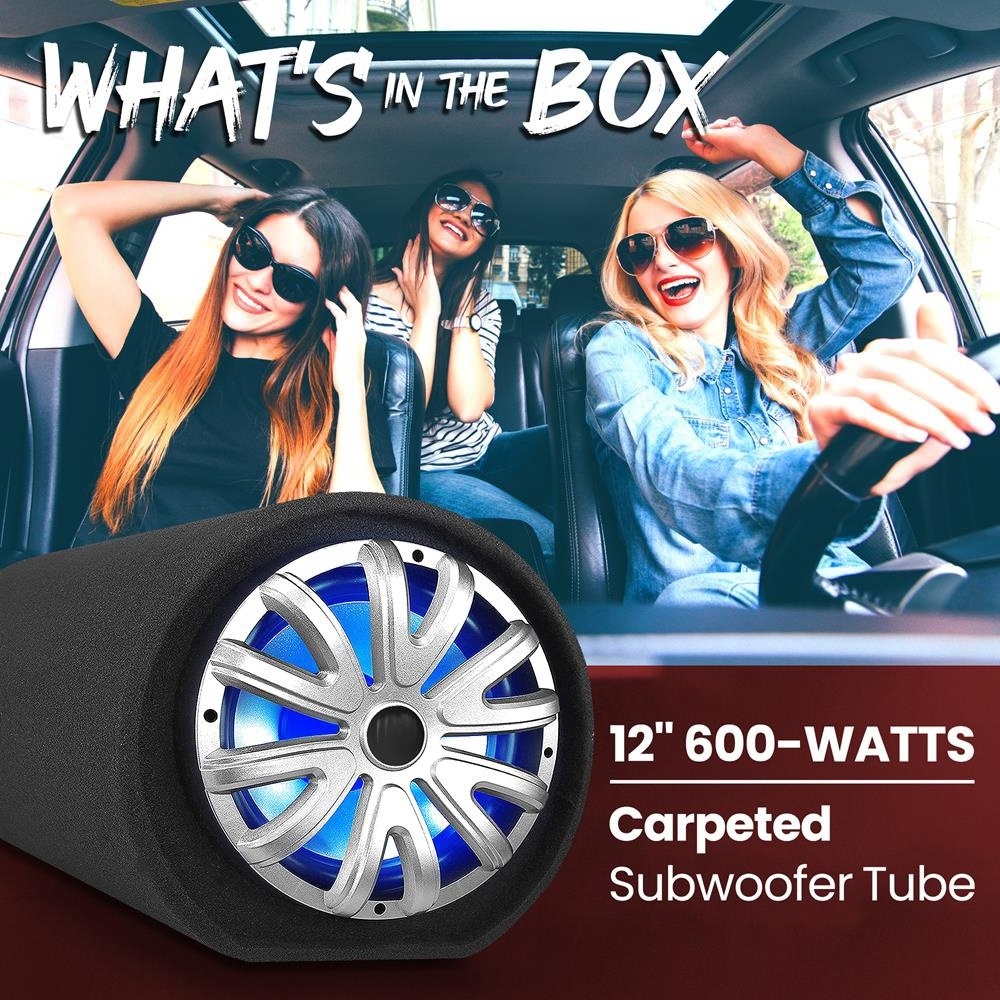 DIBEISI OEM/ODM customized wholesale car subwoofer 12 600 watt car bass tube subwoofer under seat car