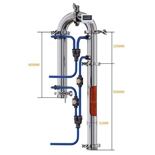 Alcohol distillery column/alcohol rectification column/alcohol distillation plant