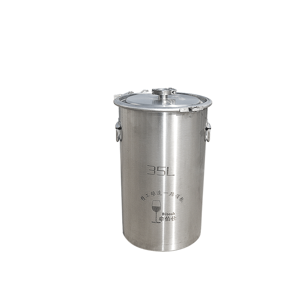 35L Stainless Steel Barrel Water Tank Big Container For Liquid Storage