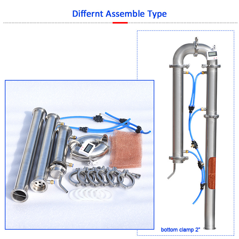 Alcohol distillery column/alcohol rectification column/alcohol distillation plant