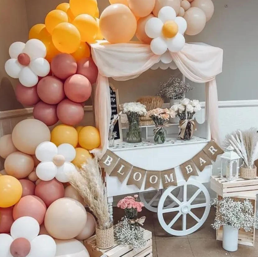 Factory Direct Wedding Candy Cart Display Wooden Folding Cart With Wheels For Children Display Racks Party Decor Cake Candy Cart