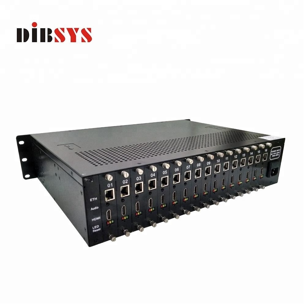 16 channels full hd encoder h.265 h264 iptv hd mi sdi to http rtmp hls m3u encoder