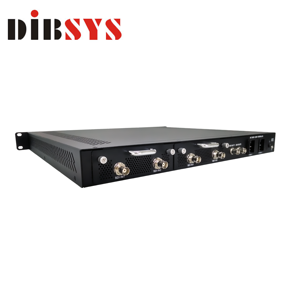 Low latency Quad HD SDI Encoder/4 channel rf modulator/IPTV