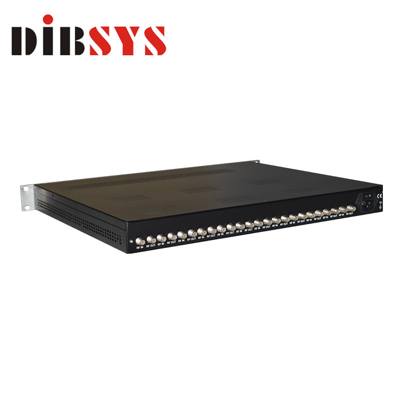 Multi Channel FTA Tuner DVB S S2 to IP RF DVB T Satellite Receiver IRD Modulator For DTV Broadcasting System