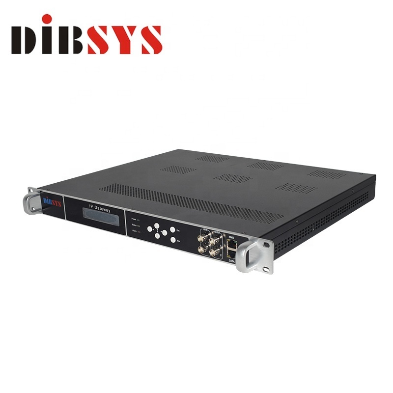 Multi Channel FTA Tuner DVB S S2 to IP RF DVB T Satellite Receiver IRD Modulator For DTV Broadcasting System