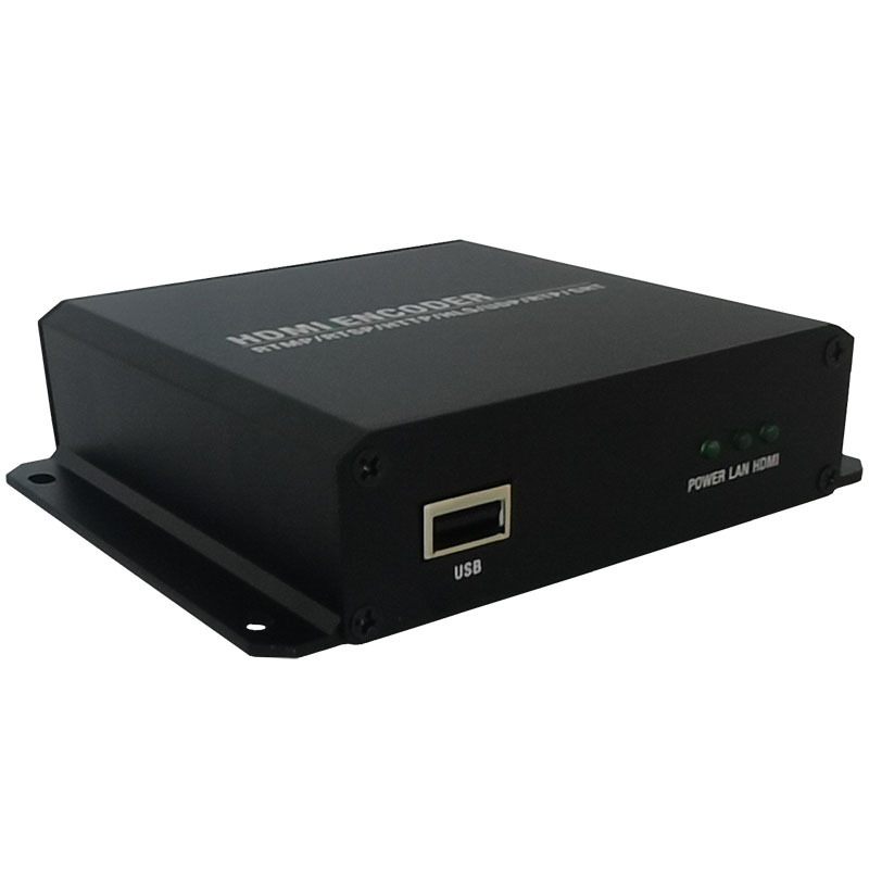 OTV-H4KUSB 1Ch 4K HD MI Video Streaming SRT USB ip Encoder for Live Education Game Conference Broadcasting