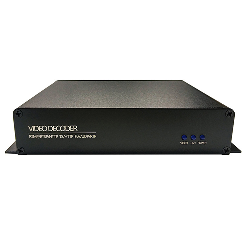 H265 H.264 HD-M I AV IPTV Streaming Decoder IP to VGA Converter For Point to Piont Server System