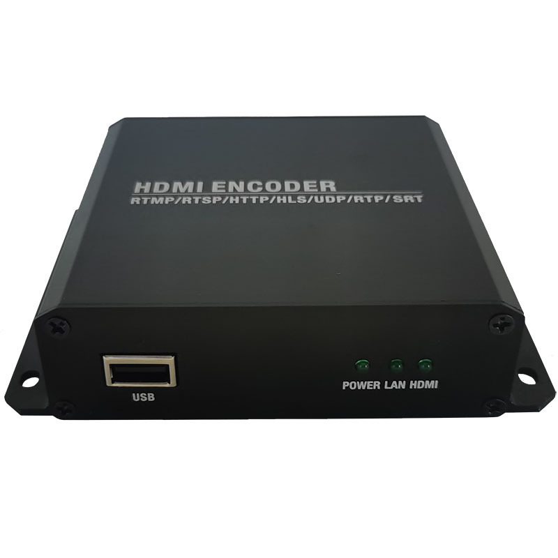 OTV-H4KUSB 1Ch 4K HD MI Video Streaming SRT USB ip Encoder for Live Education Game Conference Broadcasting