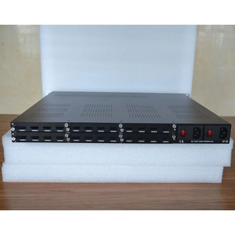 HDMI-Compatible Encoder Modulator Hotel TV Solution H264 DVB-C QAM DVB-T ISDB-TB 16 RF Modulator