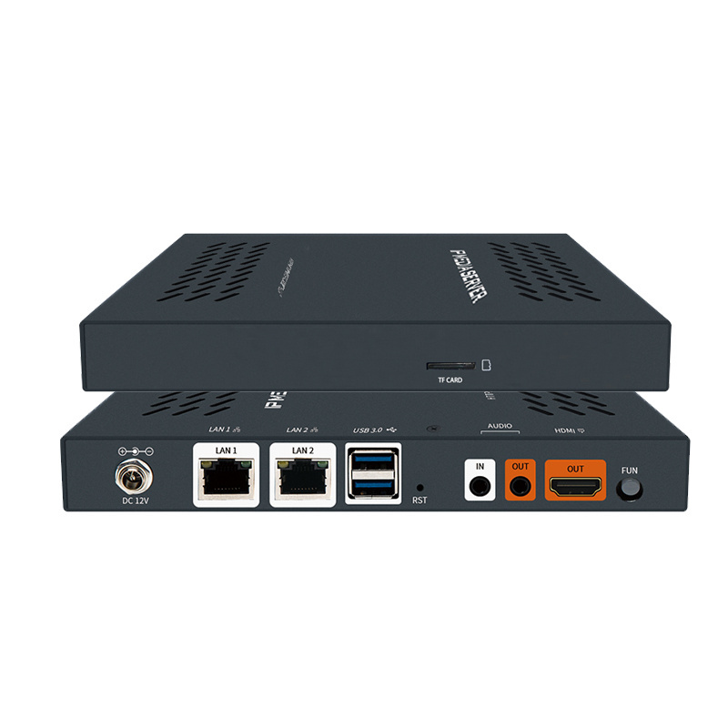 HD 1080P IPTV Video Streaming Media Server Support USB flash disk file 2 Gigabit Ethernet Ott 200 Channels Media Server