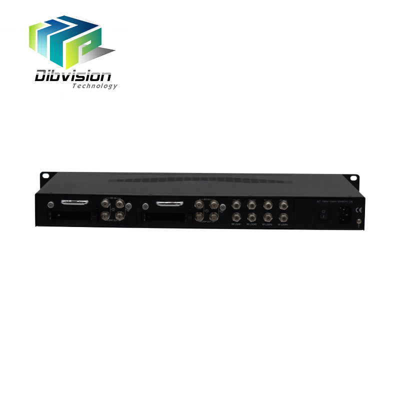 satellite ird DVB-S2 Transmodulator CAM CI slot Tuner To DVB-T Modulator DVB-C