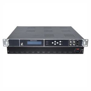 Digital TV Encoder Modulator HD H.264 1080P to DVB-T ISDB-T ATSC clearQAM RF Modulator