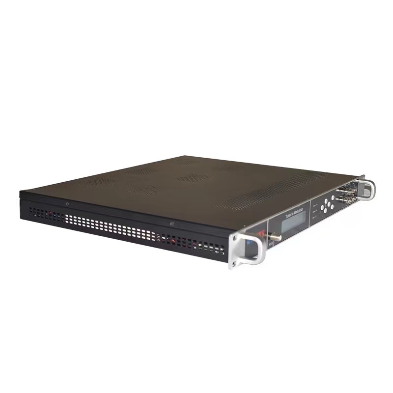 DVB-S2 DVB T2 to DVB T Modulator for wireless Digital TV headend system broadcasting equipment