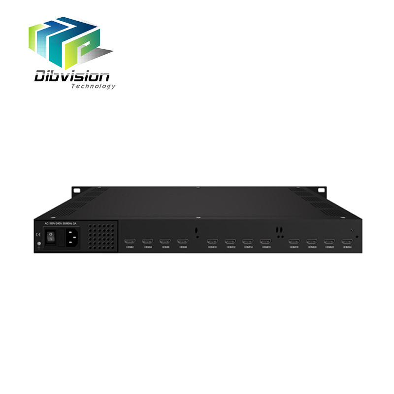 (ENC3741i) New Released Multi channels 4/8/12 HD H.265 IPTV Network Video Live Streaming Encoder