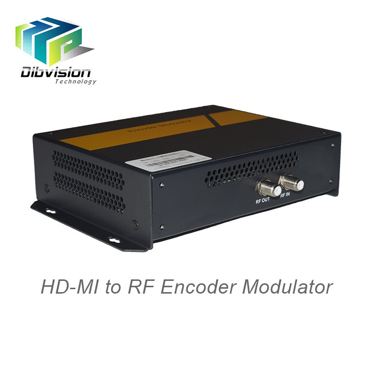 EMH610S single channel hd-mi mpeg2 encoder rf dvb t  qam isdbt catv headend modulator