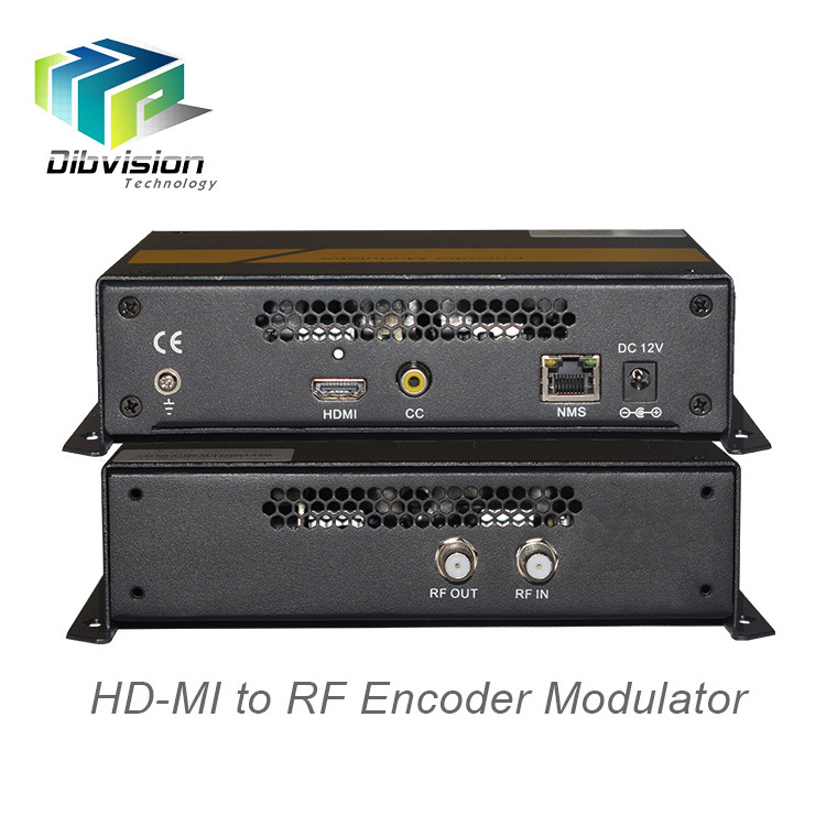 EMH610S single channel hd-mi mpeg2 encoder rf dvb t  qam isdbt catv headend modulator