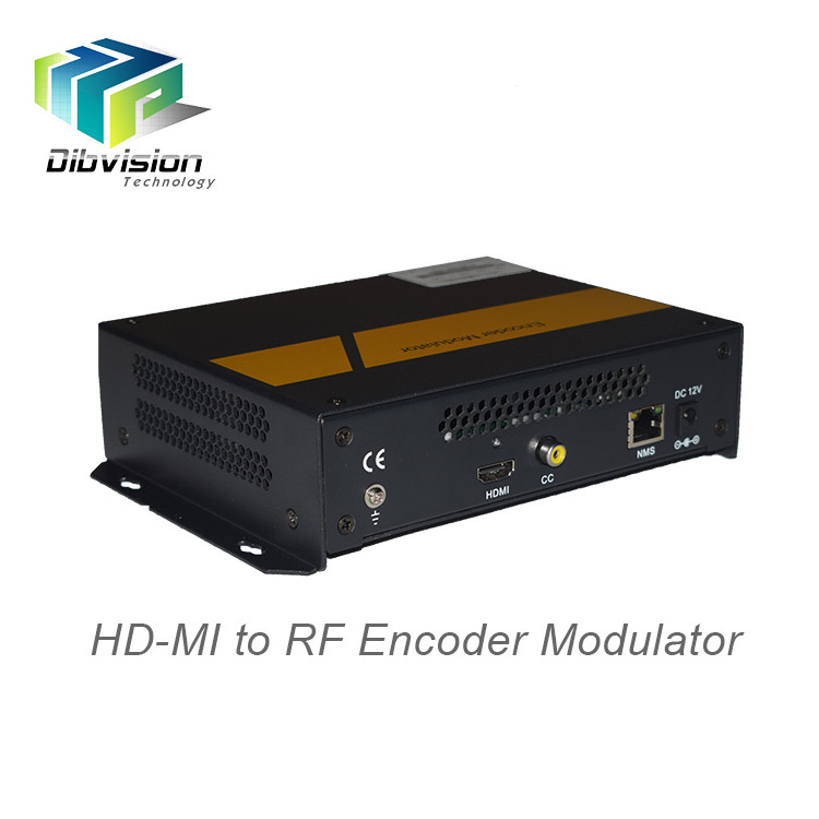 EMH610S single channel hd-mi mpeg2 encoder rf dvb t  qam isdbt catv headend modulator