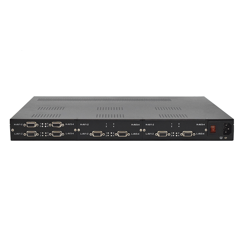 8 Channel Dvb-C MPEG-2 Encoder QAM RF Modulator With AV To rf converter