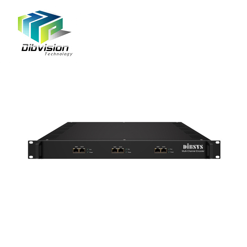 (ENC3741i) New Released Multi channels 4/8/12 HD H.265 IPTV Network Video Live Streaming Encoder