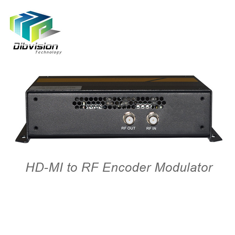 EMH610S single channel hd-mi mpeg2 encoder rf dvb t  qam isdbt catv headend modulator