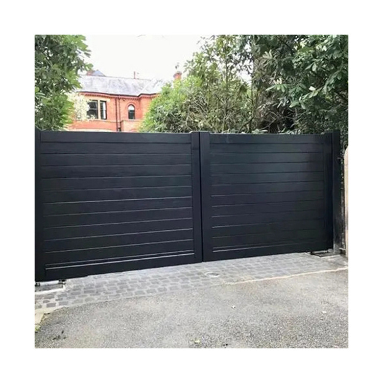 Manufacturer Price Pipe New Design Swing Driveway Gates Cast Aluminum Gate