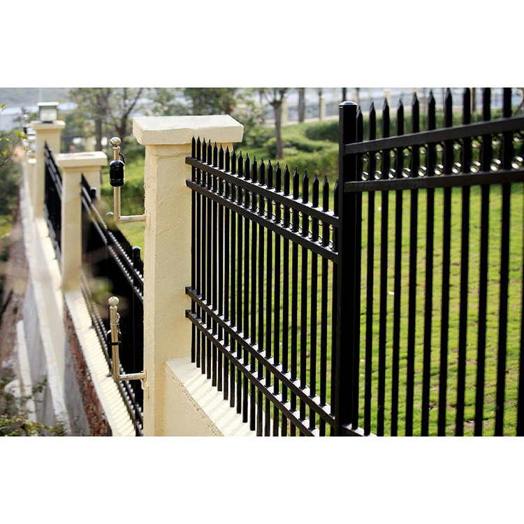 Professional Manufacturer Iron Rod Modern Design Philippines Zine Steel Fence