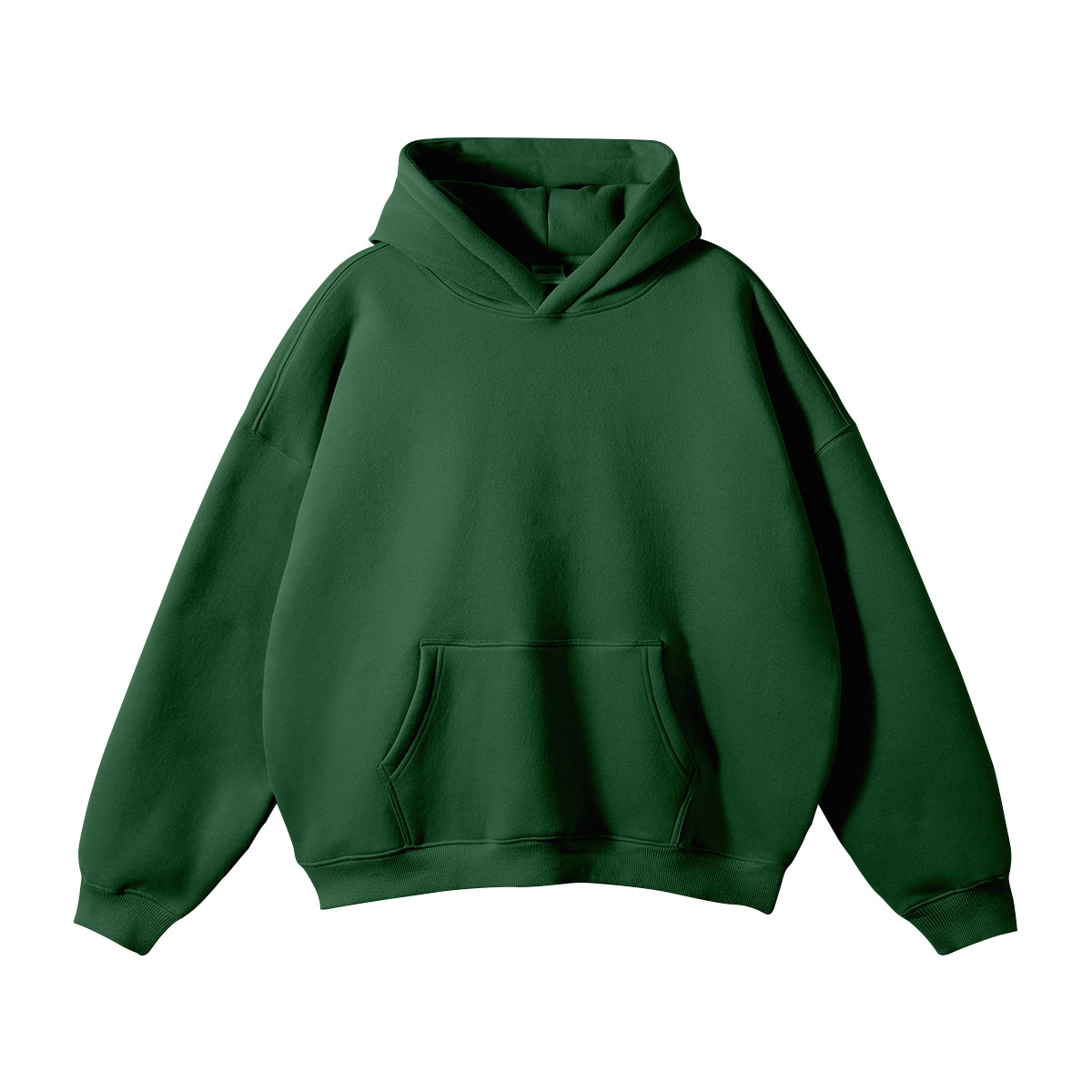 380GSM Heavy Weight Solid Color Oversize Fashion Hoodies Loose Thick Heavy Plain Hoodie