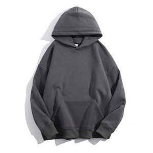 High Quality 100% Cotton 420 Gsm Heavyweight Pullover Men Oversized Hoodie Fleece No String Hoodie