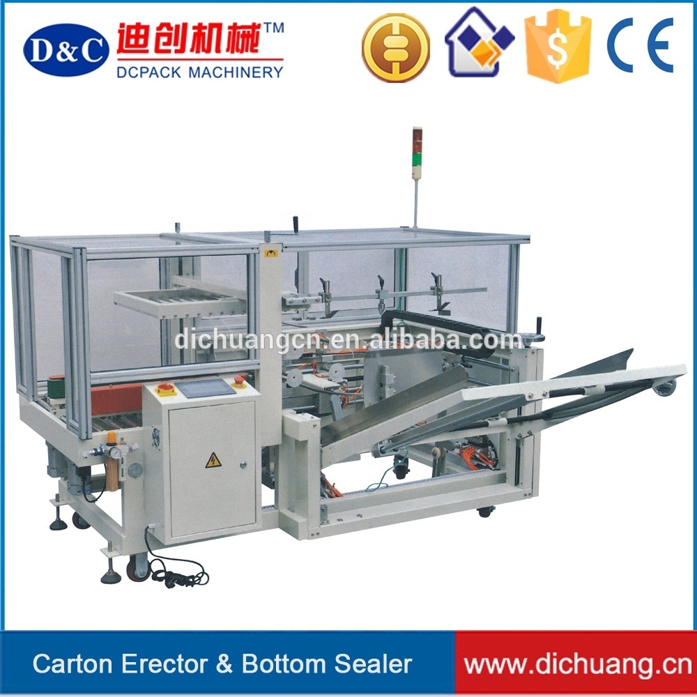 Automatic High Speed Carton Case Box Erector Machine