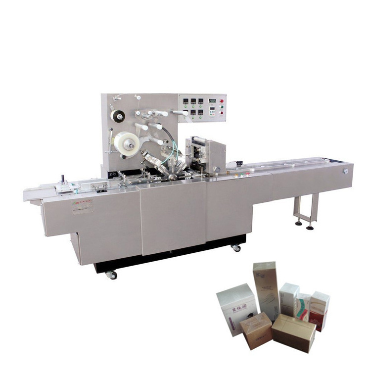 Automatic Cosmetic Perfume Box 3D Film Packing Equipment shrink wrapping Packaging Cellophane machine