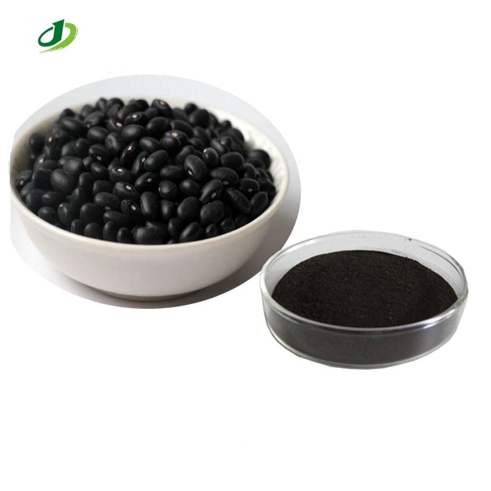 Black soybean hull extract black soybean peel powder 25% anthocyanidins UV