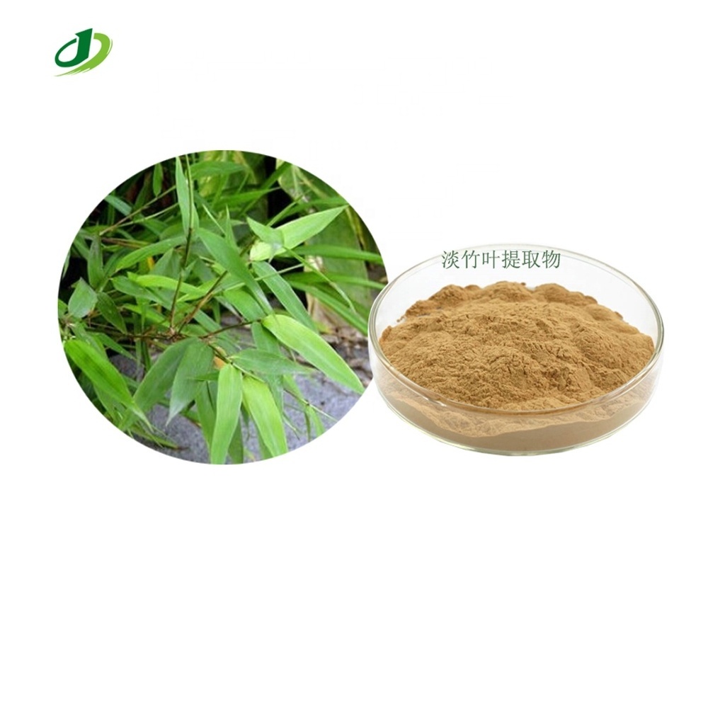 Bamboo leaf Extract powder Bambusa vulgaris extract Silica 70% short bamboo leaf Extract