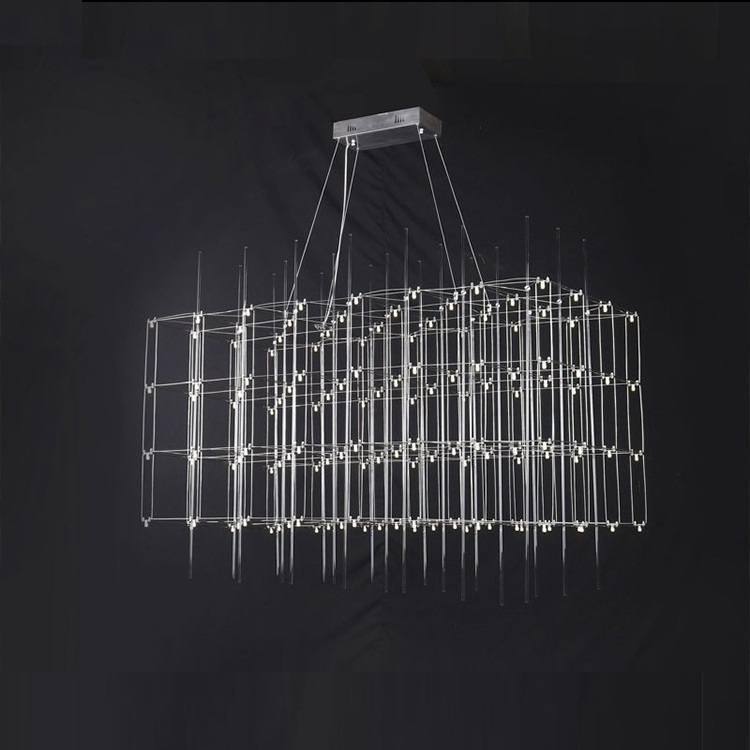 High Quality Energy Saving Warm White Hanging Light Fixtures Indoor Decoration Modern Pendant Led Chandelier Light