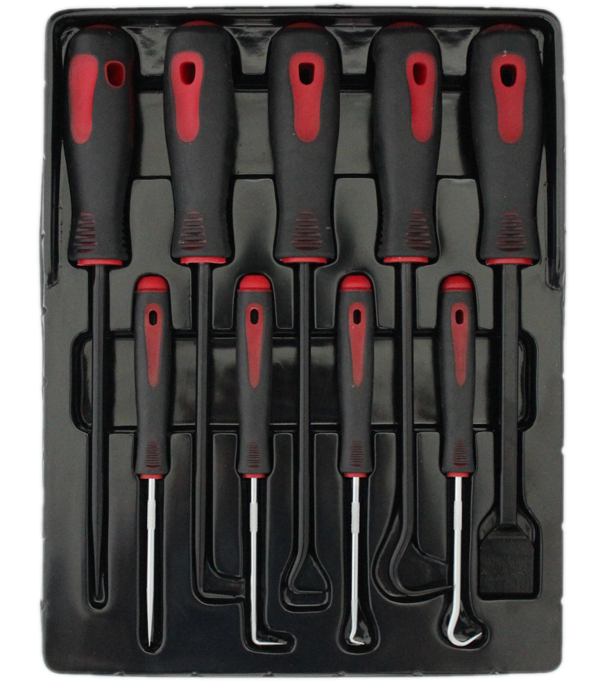 VIKTEC Auto tool 9pc Scraper, Hook and Pick Tool Kit(VT01118)