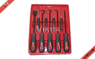 9pc Heavy Duty Pick and Hook Tool Set Car Auto Oil Seal/O-Ring Seal Gasket Pick Mini Hooks Puller Remover