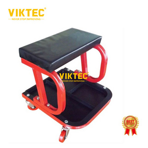 CE VIKTEC High quality Rolling Creeper Seat with Tool Tray Rolling Creeper Seat