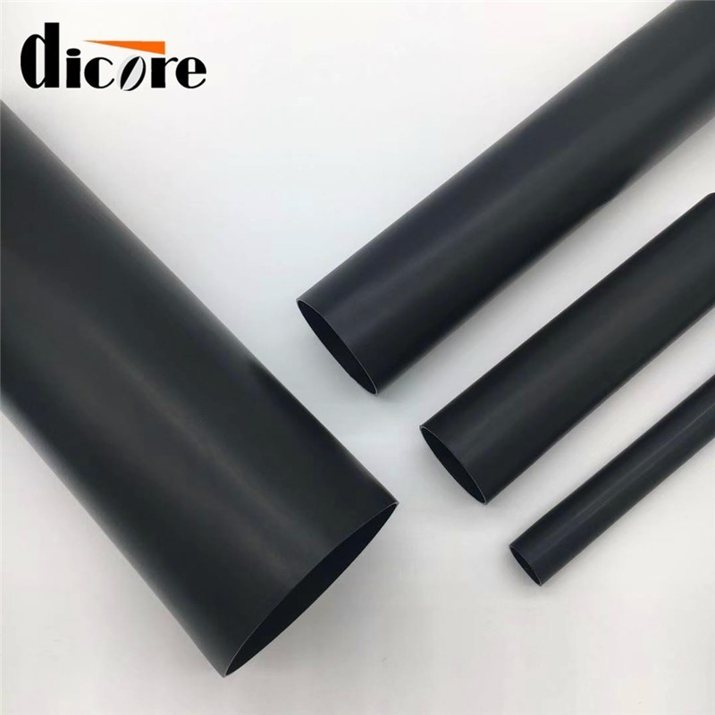 heat shrinkable steel pipe weld joint sleeve for DN4 DN6 DN8 pipe