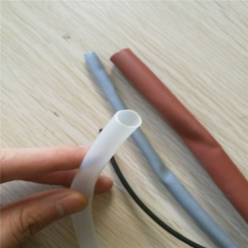 100mm Heat shrink soft silicone rubber tube /flexible tube hose /insulation sleeve