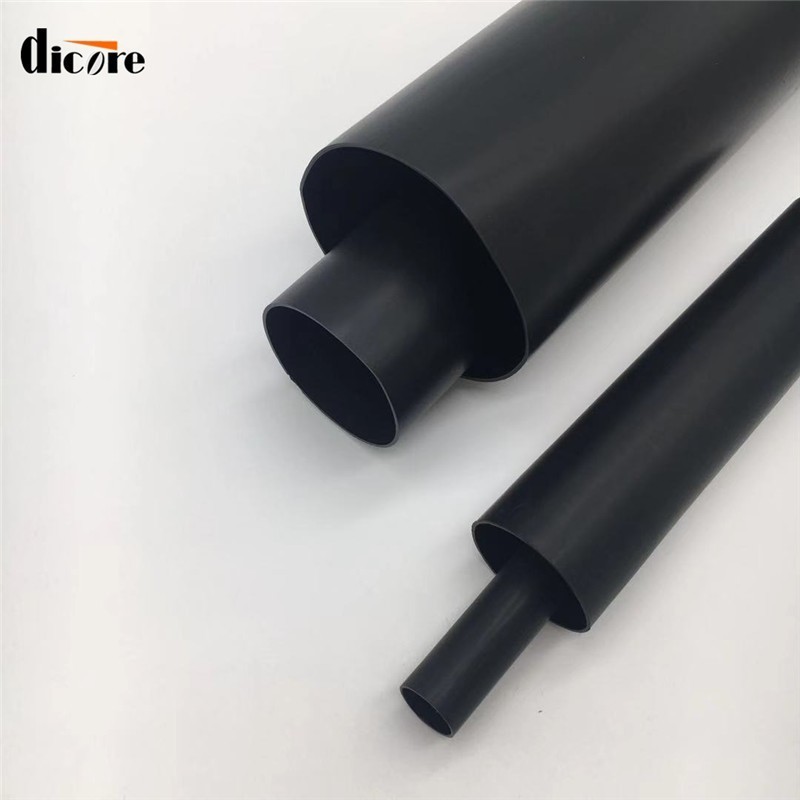 heat shrinkable steel pipe weld joint sleeve for DN4 DN6 DN8 pipe