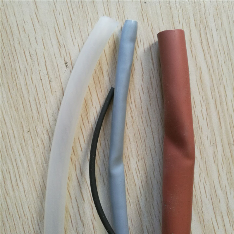 100mm Heat shrink soft silicone rubber tube /flexible tube hose /insulation sleeve