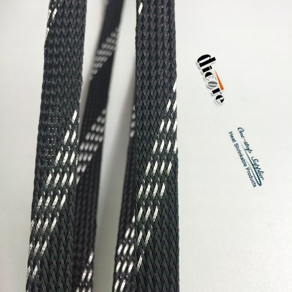 Flexible pet expanding braided cable sleeving