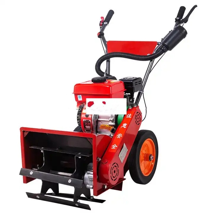 Small multifunctional 170 Petrol hoeing machine Microplough Rotary tiller Weeding machine Loose furrow machine