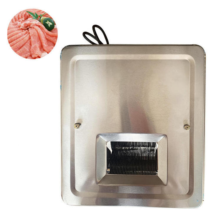 Small Meat Slicer Chicken Breast Cooks Processing meat Slicer Cutter  Machinery   For Fresh Meat Slicer